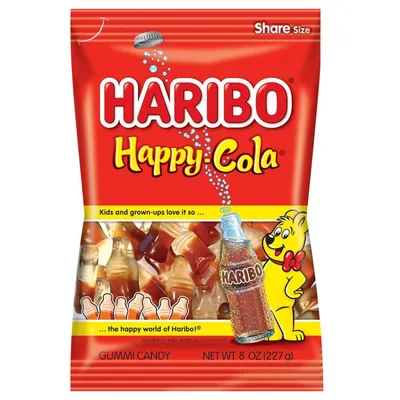 Haribo Happy Cola 8 oz Bag
