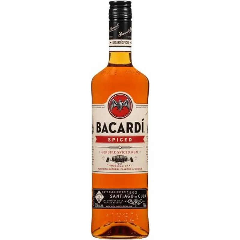 Bacardi Oakheart Spiced Rum view 1