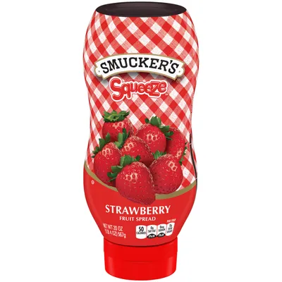 Smucker's Squeeze Strawberry Fruit Spread 20 oz Bottle