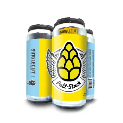 Far Field Split Peaks DDH Hazy IPA 4 Pack 16 oz Cans