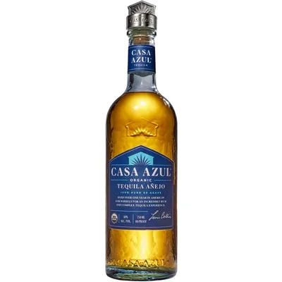 Casa Azul Organic Tequila Anejo 750mL Bottle