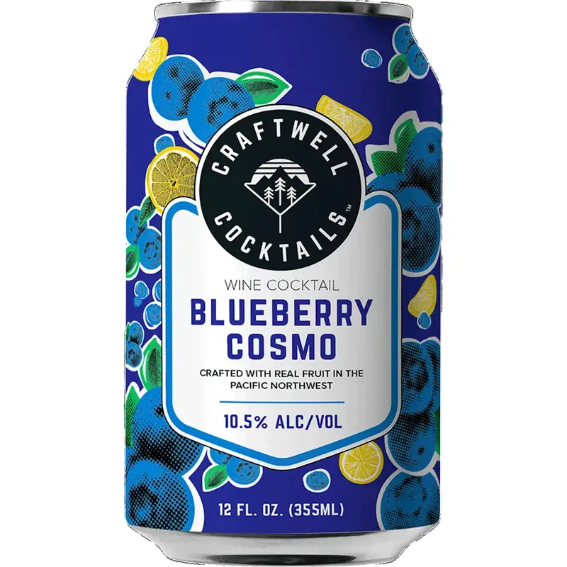 Craftwell Cocktails Blueberry Cosmo view 1