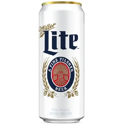 Miller Lite 16oz can