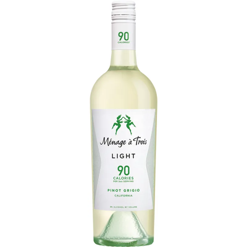 Menage A Trois Light Pinot Grigio view 1