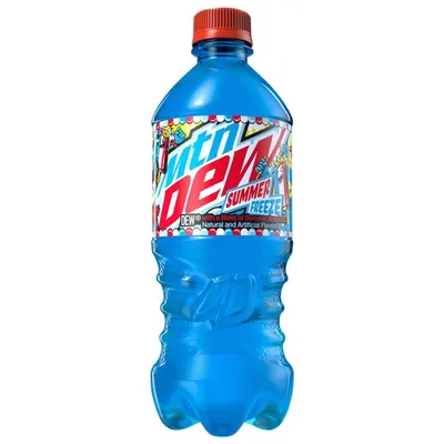 Mountain Dew Summer Freeze 20 oz bottle