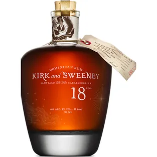 Kirk And Sweeney Dominican Rum 18 Year