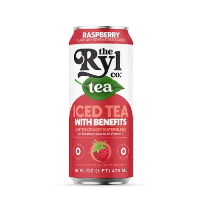 The Ryl Co. Raspberry Iced Tea 16 oz Can