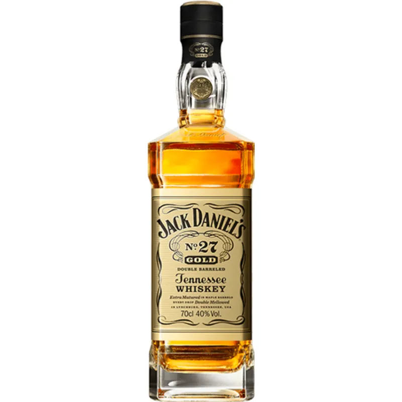 Jack Daniels No. 27 Gold Tennessee Whiskey Double Barreled view 1