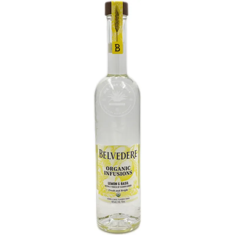 Belvedere Organic Infusions Lemon & Basil Vodka view 1