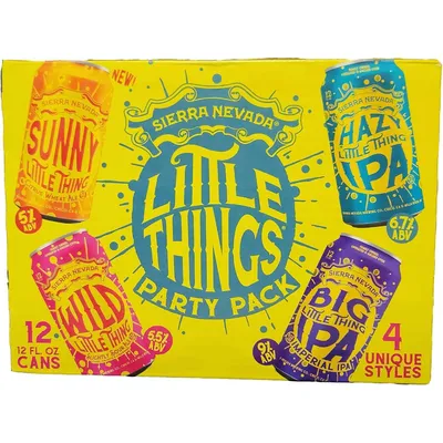 Sierra Nevada Brewing Co. Little Things Party Pack Craft Beer 12 Pack 12oz Cans