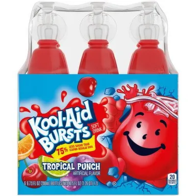 Kool-Aid Tropical Punch 6.75 oz Bottle