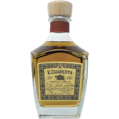 E Cuarenta Anejo Tequila 750ml