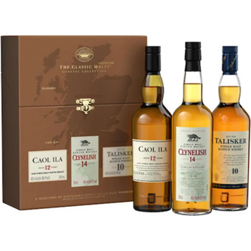 Talisker the Classic Malt Coastal Collection Gift Set view 1