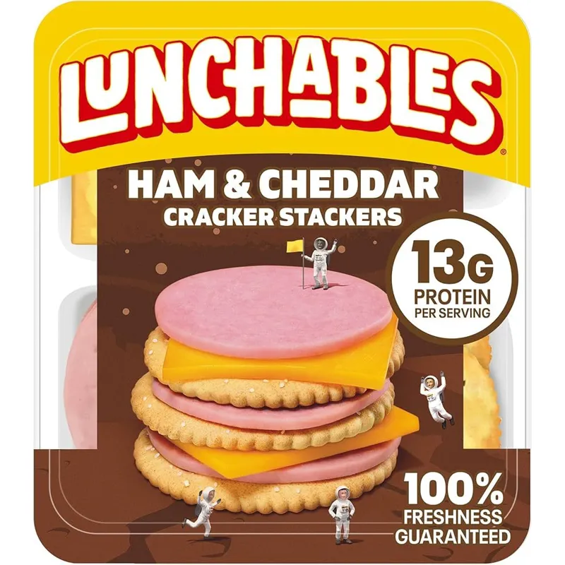 Oscar Mayer Ham and Cheddar Cracker Stackers view 1