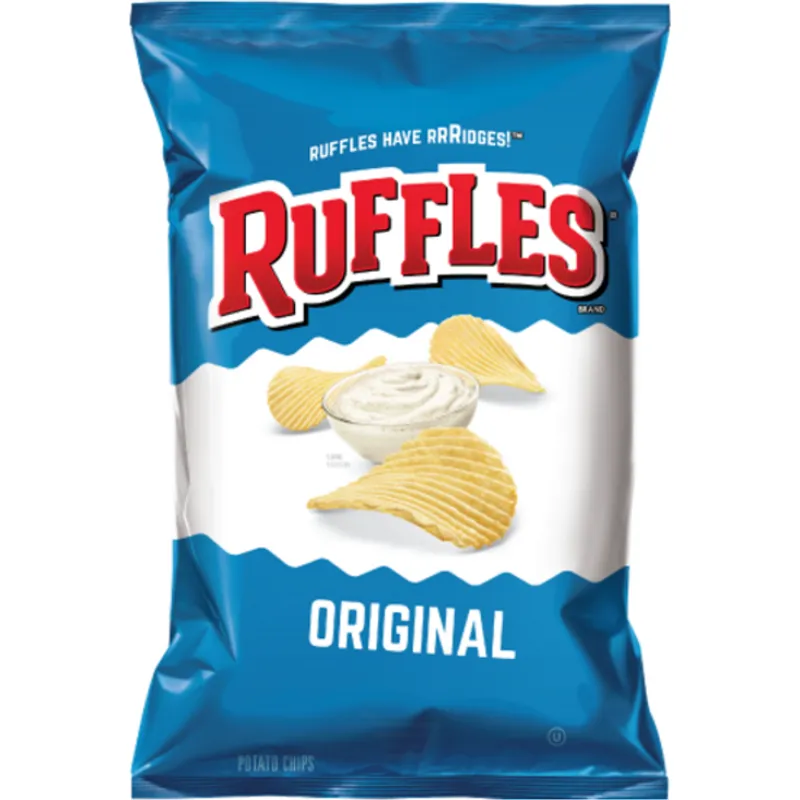 Ruffles Potato Chips Original view 1