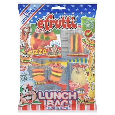 Efrutti Gummi Candy Lunch Bag 2.7 oz