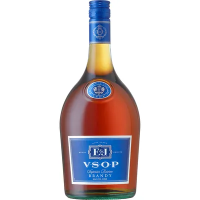 E & J Superior Reserve VSOP Brandy 1L