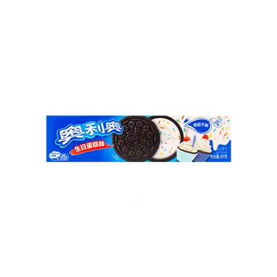 Oreo Birthday Cake Sandwich Cookies 3.42 oz