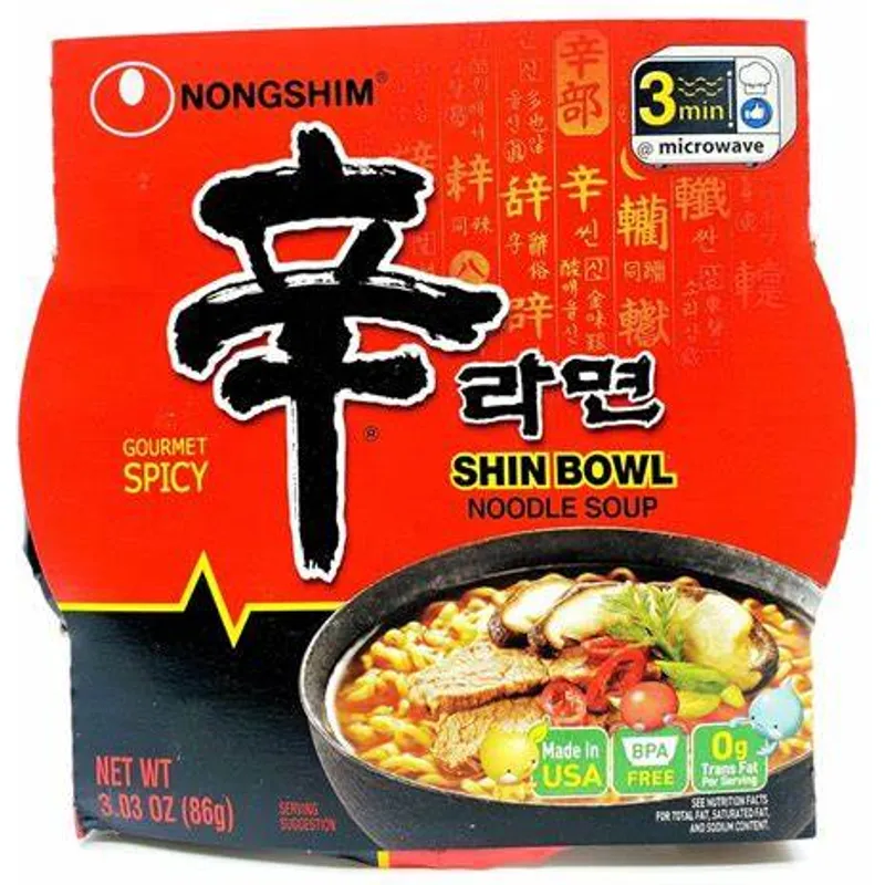 Nong Shim - Shin Gourmet Spicy Noodle Soup view 1