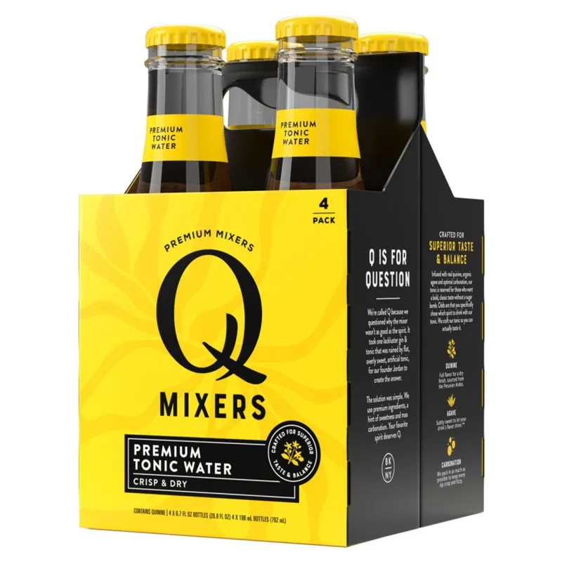 Q Mixers Classic Tonic Water view 1
