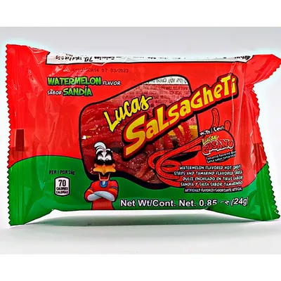 Lucas Salsagheti Candy 24g Bag