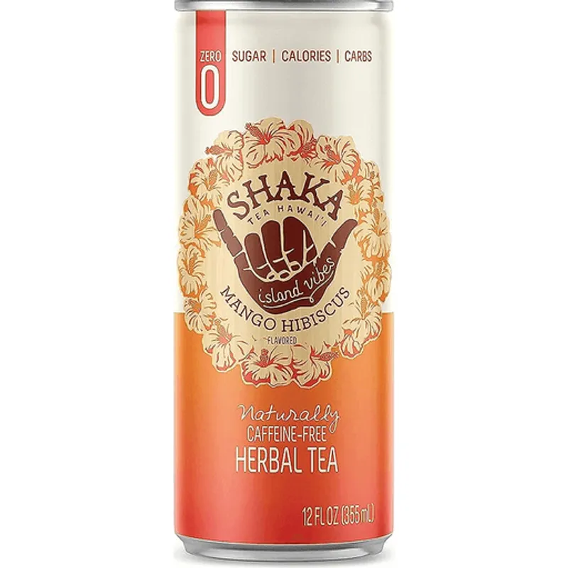Shaka Tea Mango Hibiscus Herbal Tea view 1