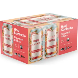 Juneshine Grapefruit Paloma Hard Kombucha
