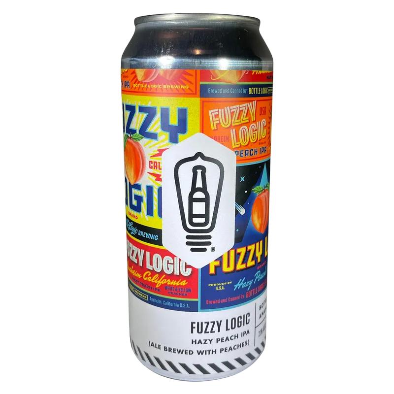 Bottle Logic Brewing Co. Fuzzy Hazy Peach IPA view 1