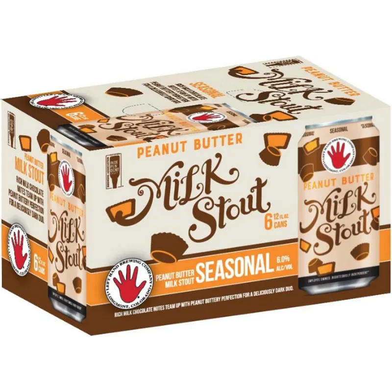 Left Hand Peanut Butter Milk Stout view 1