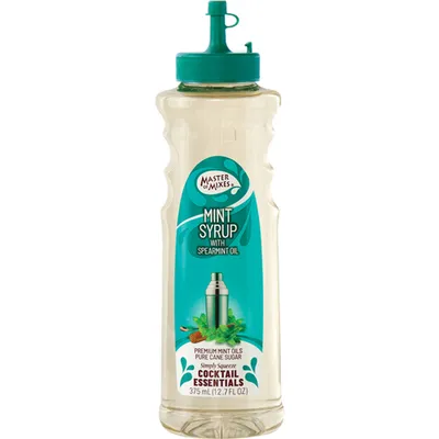 Master of Mixes Cocktail Essentials Mint Syrup 375mL