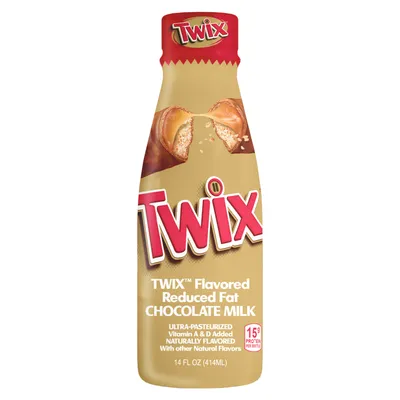 TWIX Chocolate Lowfat Milk 14 oz Bottle