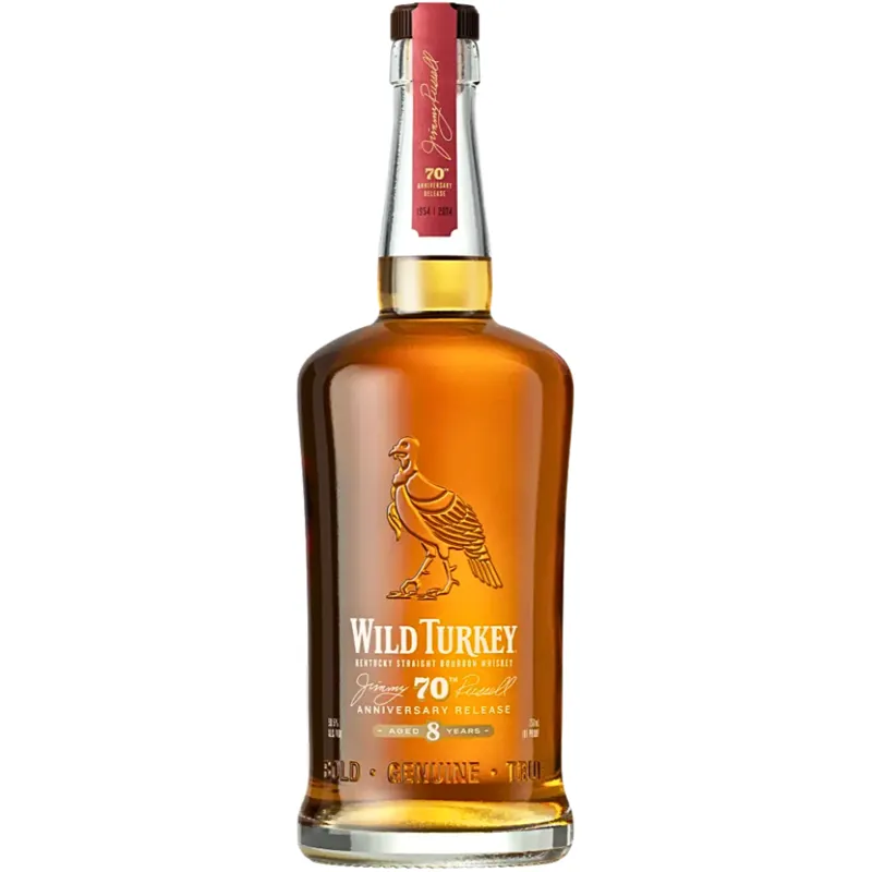 Wild Turkey Jimmy Russell's 70th Anniversary Bourbon view 1