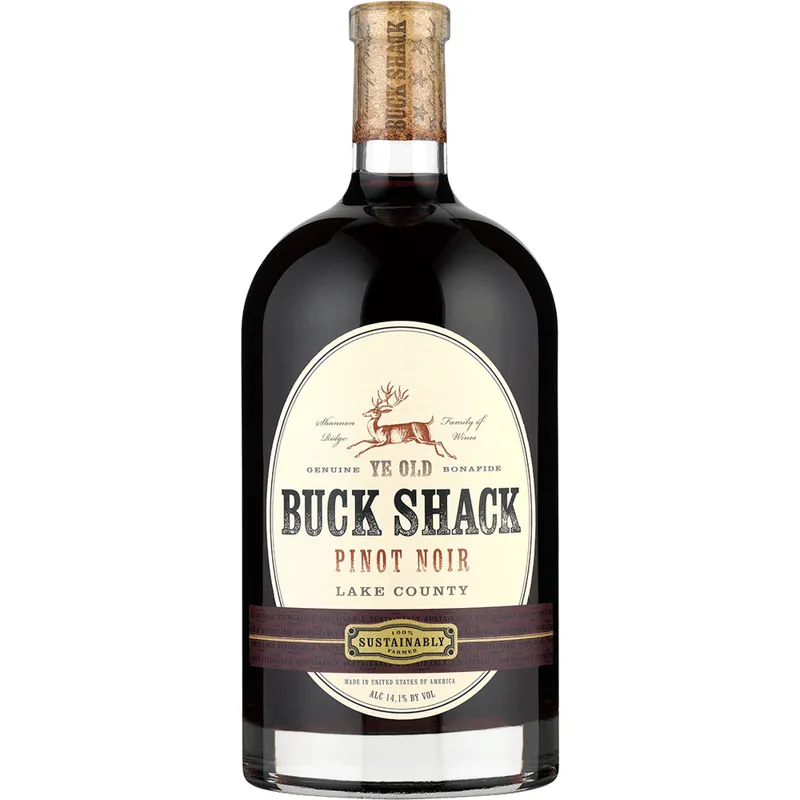 Buck Shack Pinot Noir 2022 view 1