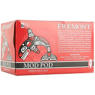 Fremont Mod Pod IPA 6 pack 12oz Cans