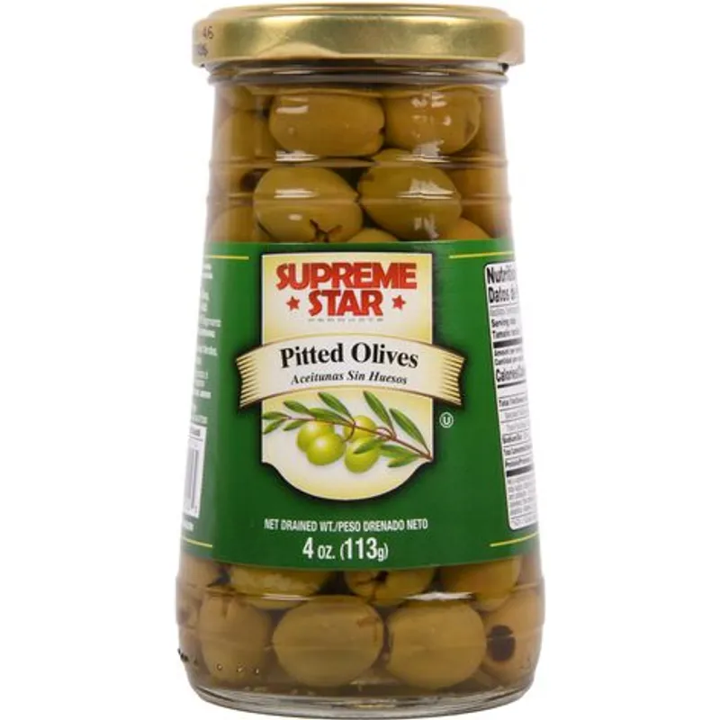 Supreme Star Pitted Olives view 1