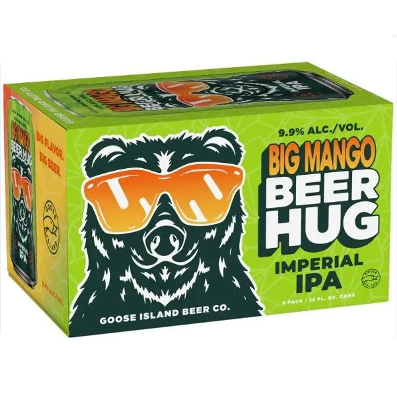 Goose Island Big Mango Beer Hug Imperial IPA view 1