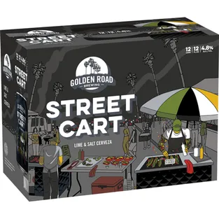 Golden Road Street Cart