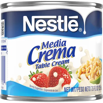 Nestle Media Crema Table Cream 7.6oz Can