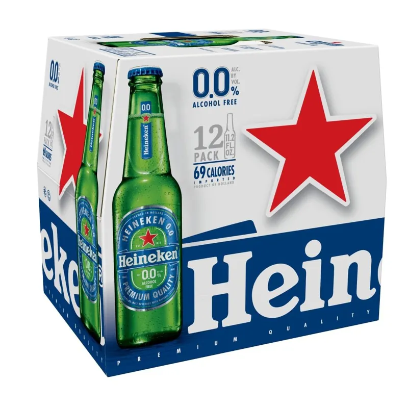 Heineken 0.0 Non-Alcoholic Beer view 1