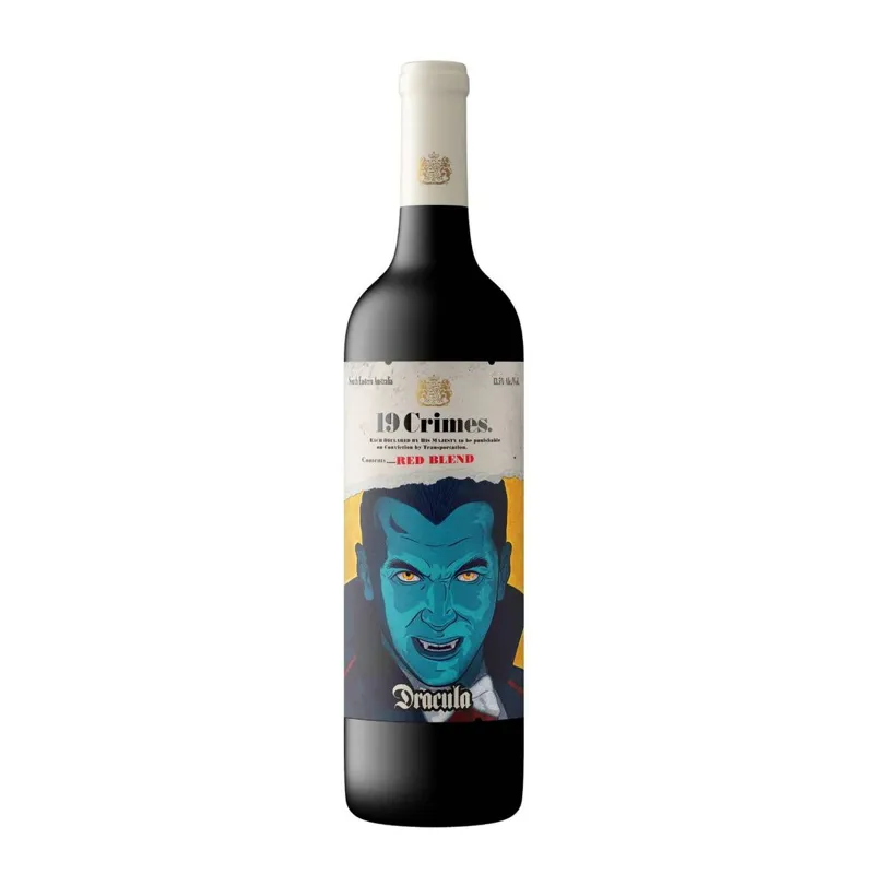 19 Crimes Bride of Frankenstein Red Blend view 1