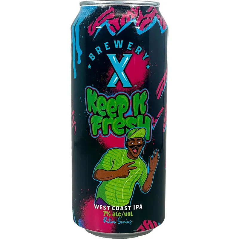 Brewery X Keep It Fresh West Coast IPA view 1