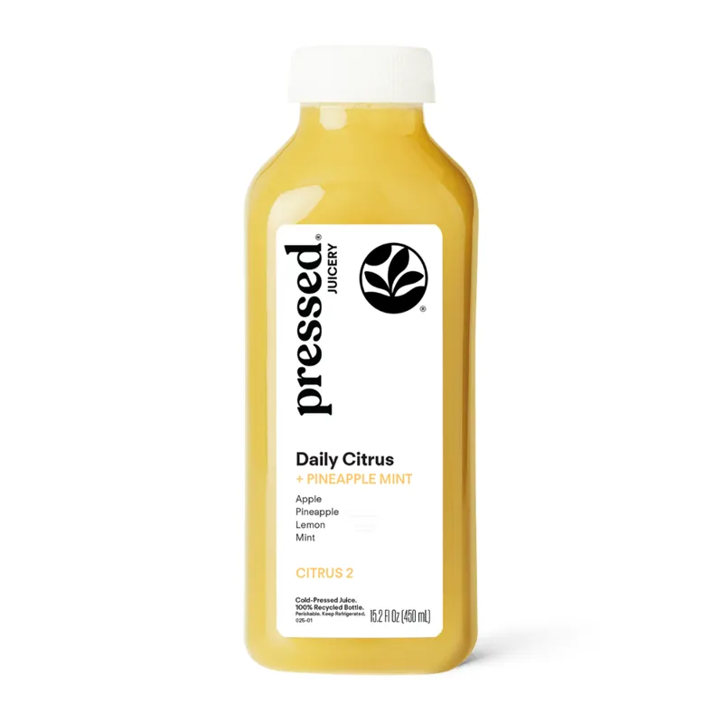Pressed Juicery Daily Citrus & Pineapple Mint Juice view 1