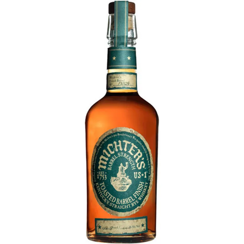 Michter's US*1 Barrel Strength Kentucky Straight Rye Whiskey Toasted Barrel Finish view 1