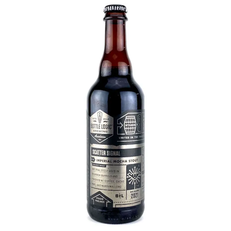 Bottle Logic Scatter Signal Imperial Mocha-Marshmallow Stout 2021 view 1
