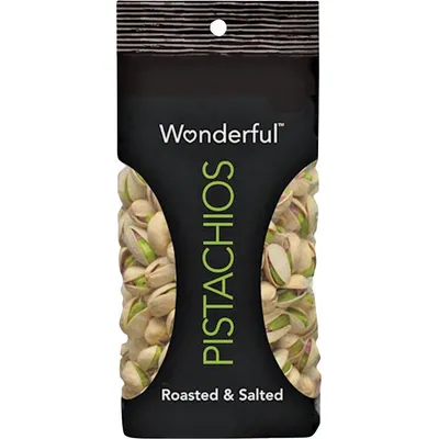 Wonderful Pistachios Roasted & Salted 5 oz Bag