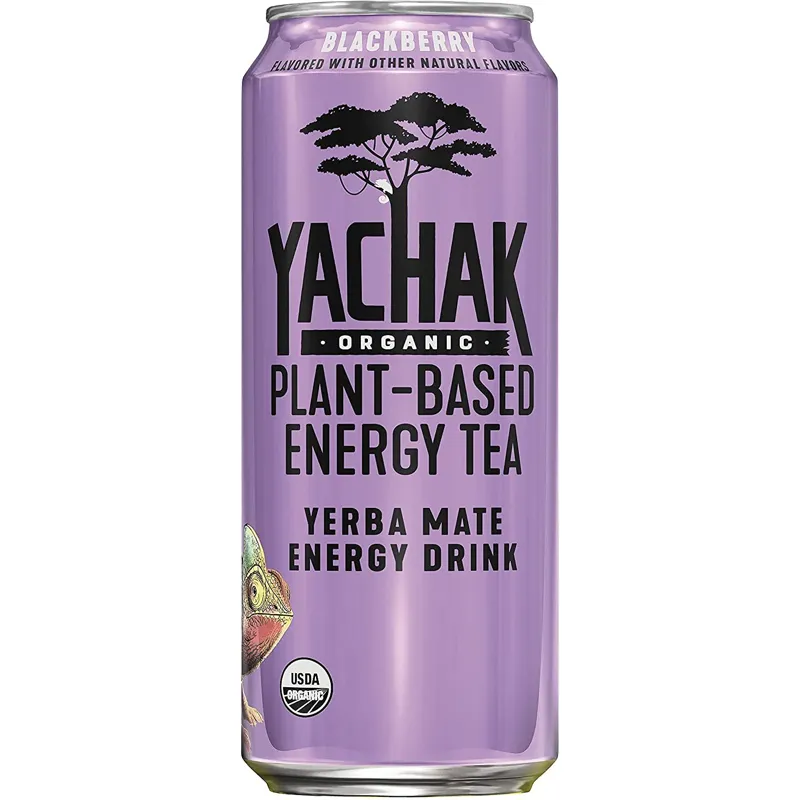 Yachak Blackberry Plant-Based Energy Drink view 1