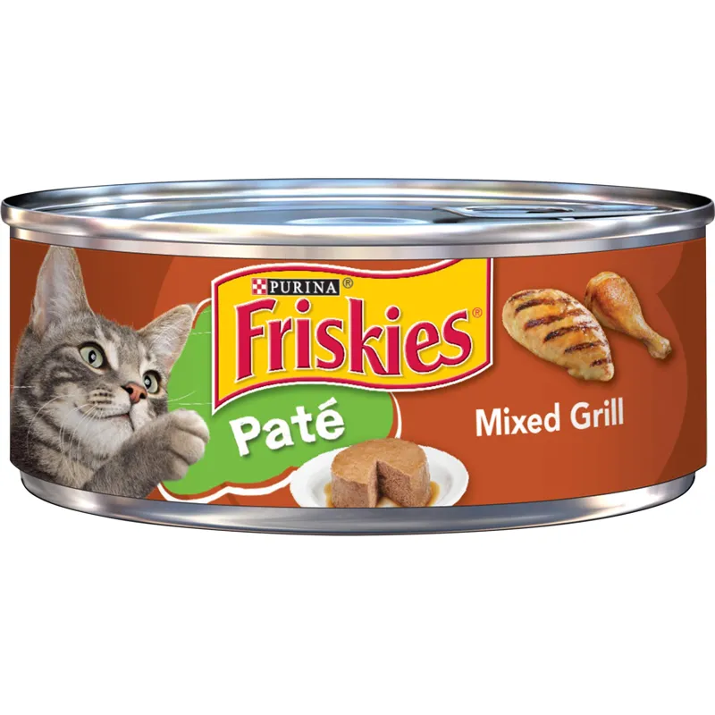 Friskies Pate Mixed Grill Adult Wet Cat Food view 1