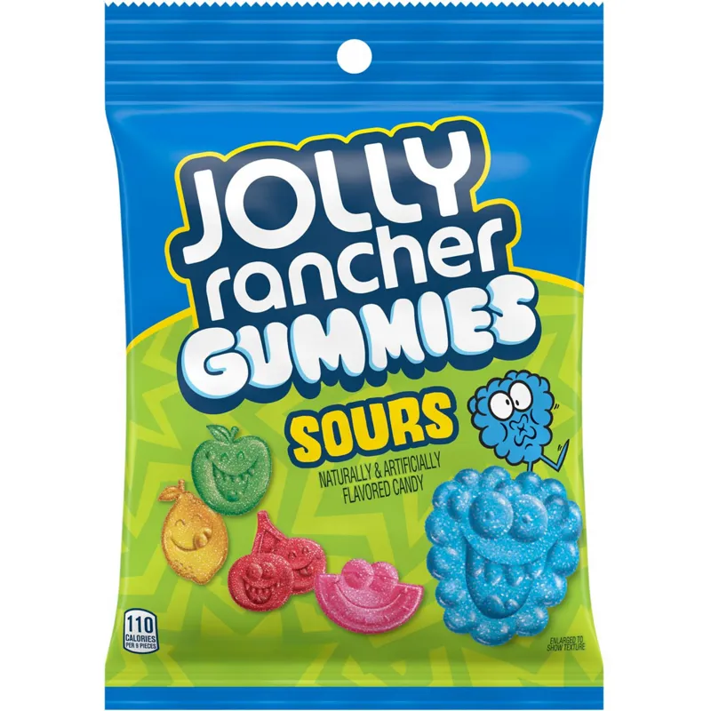 Jolly Rancher Candy, Sours view 1