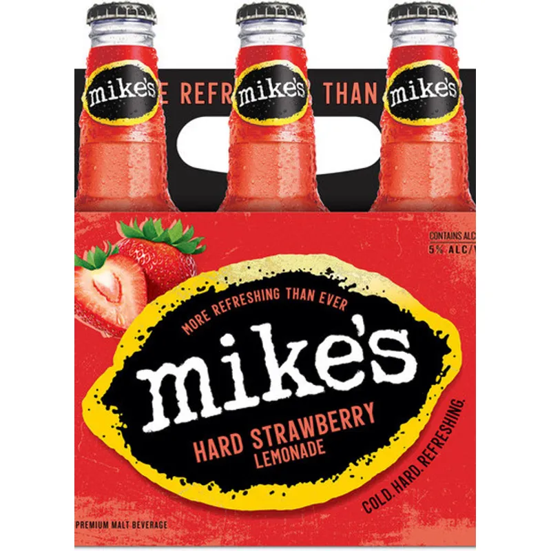 Mikes Hard Strawberry Lemonade view 1