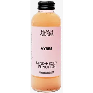 Vybes CBD Peach Ginger Drink